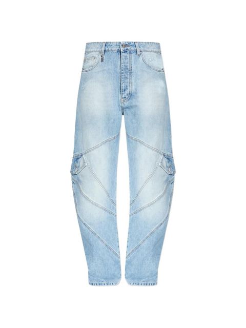 AMIRI panelled jeans - Blue - zdjęcie produktu nr 1