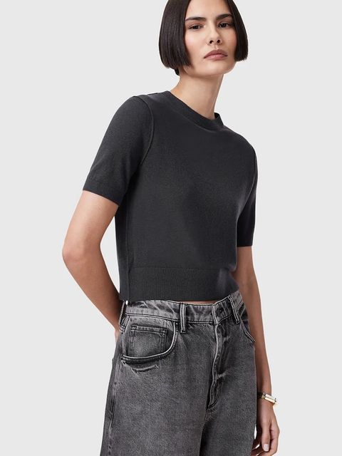 AllSaints t-shirt wełniana ELSIE - zdjęcie produktu nr 1