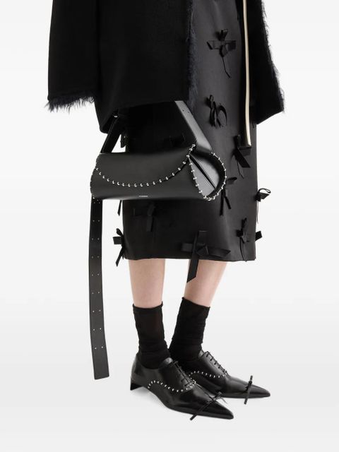 Jil Sander small Cannolo shoulder bag - Black - zdjęcie produktu nr 2