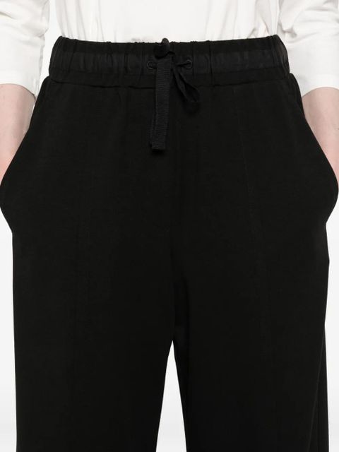 Weekend Max Mara elastic-waist trousers - Black