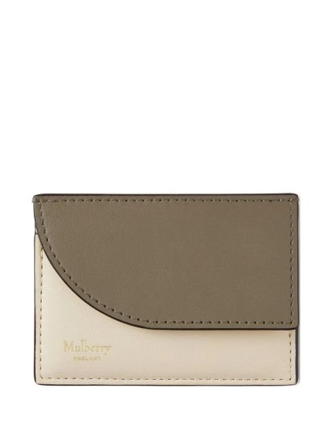 Mulberry curved-pocket cardholder - Green - zdjęcie produktu nr 1