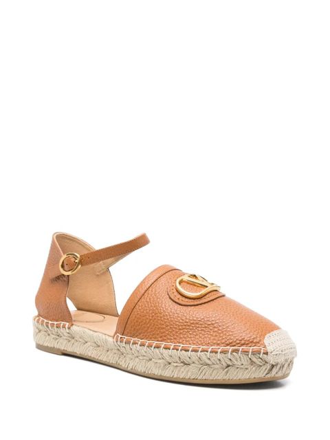 Valentino Garavani logo-plaque espadrilles - Neutrals - zdjęcie produktu nr 2