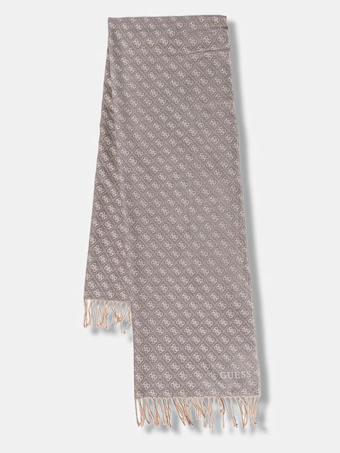 Guess szalik damski kolor czarny wzorzysty AW5423 POL03 - zdjęcie produktu nr 1