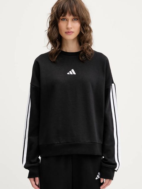 adidas bluza Essentials damska kolor czarny z aplikacją JE1298 - zdjęcie produktu nr 1
