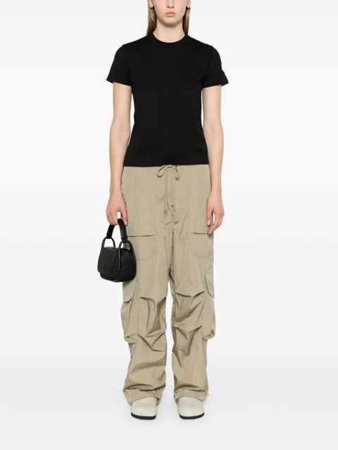 Moncler logo-embellished cotton T-shirt - Black