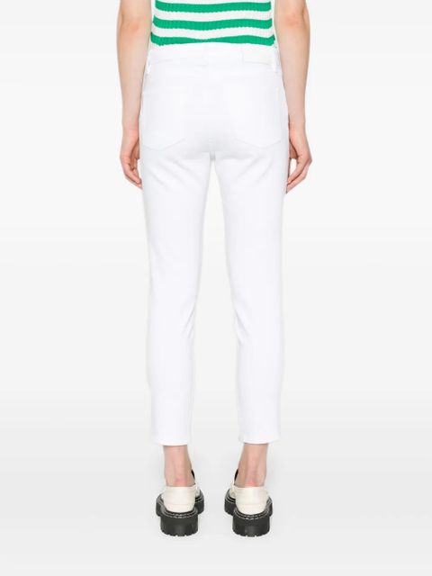 Lauren Ralph Lauren high-rise skinny jeans - White