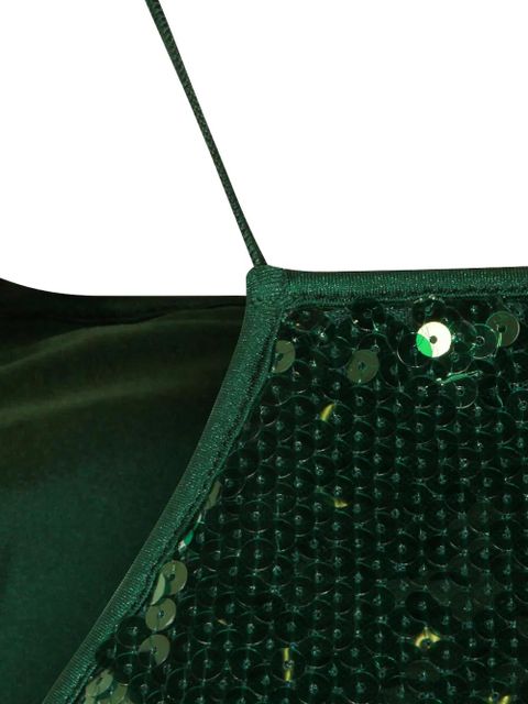 Oséree sequin-embellishment swimsuit - Green