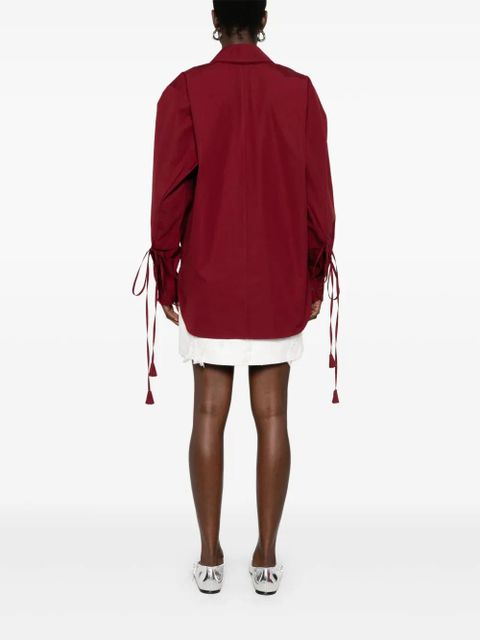 Gucci cotton poplin shirt - Red