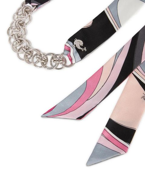 PUCCI Foulard necklace - Black - zdjęcie produktu nr 2