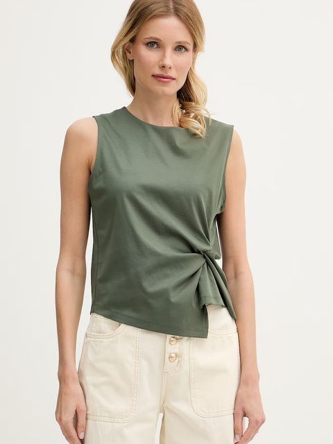 United Colors of Benetton top damski bawełniany - zdjęcie produktu nr 2