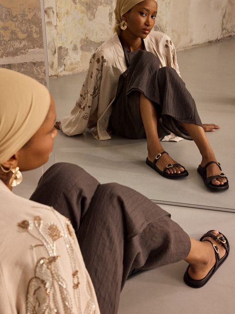 Answear.LAB klapki skórzane - zdjęcie produktu nr 2