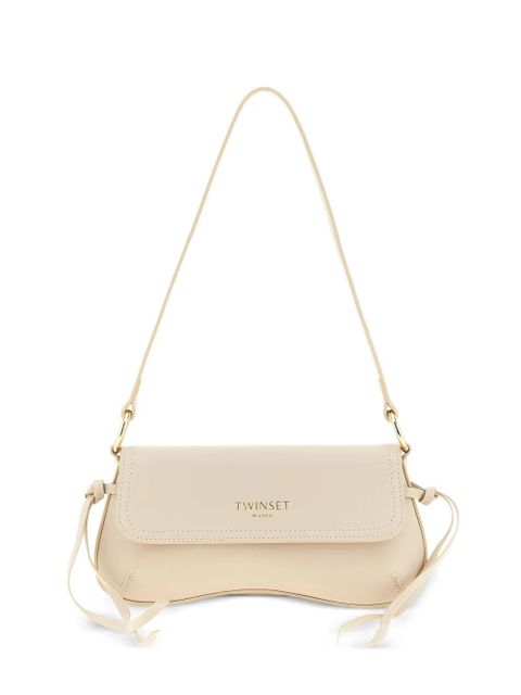 TWINSET leather shoulder bag - Neutrals - zdjęcie produktu nr 1