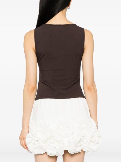 Reformation Tefi vest top - Brown - zdjęcie produktu nr 2