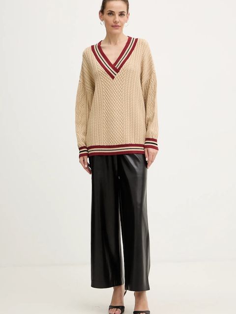 Guess sweter LINA damski kolor beżowy W5BR0C Z2ZK2 - zdjęcie produktu nr 2