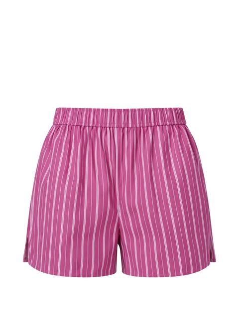 Reformation Miles striped shorts - Pink - zdjęcie produktu nr 1