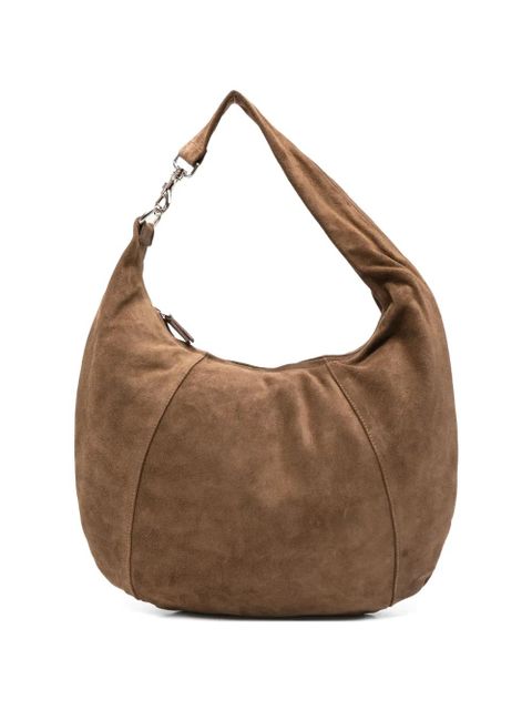 Gimaguas Paula suede shoulder bag - Brown - zdjęcie produktu nr 1