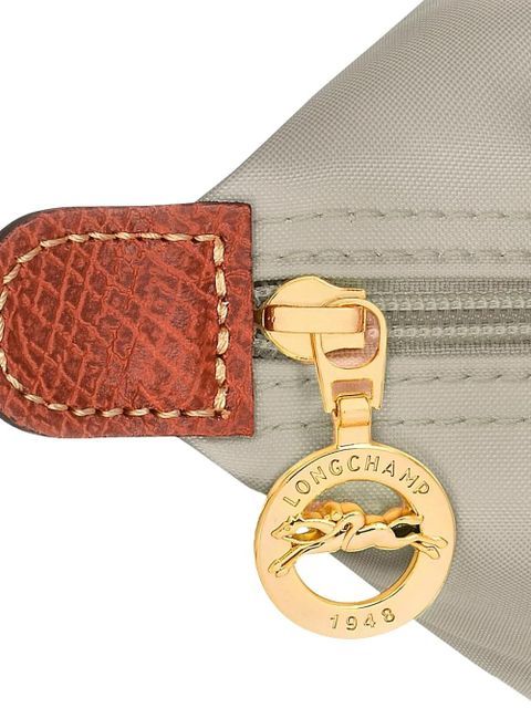 Longchamp Le Pliage Original leather-trim tote bag - Grey