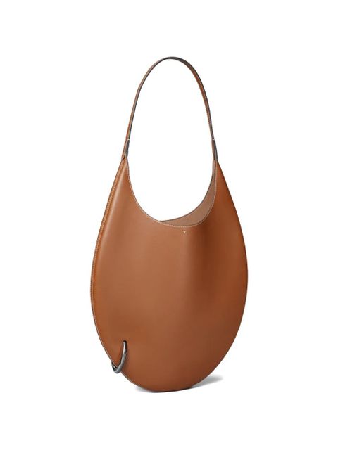 Tory Burch pierced soft shoulder bag - Brown