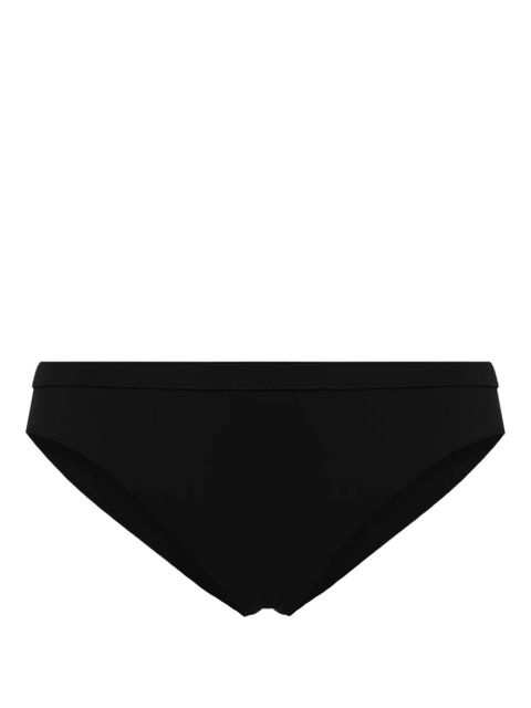 Jil Sander elasticated-waistband bikini bottom - Black - zdjęcie produktu nr 1