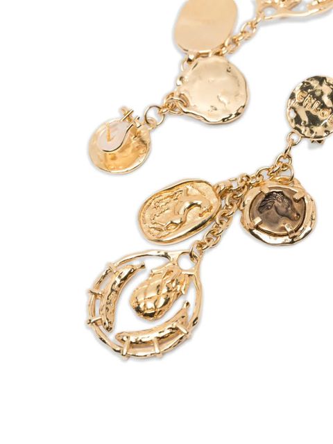 Chloé french-clip-fastening earrings - Gold