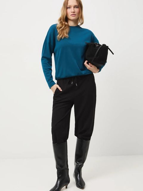 Medicine spodnie damskie kolor czarny - zdjęcie produktu nr 2