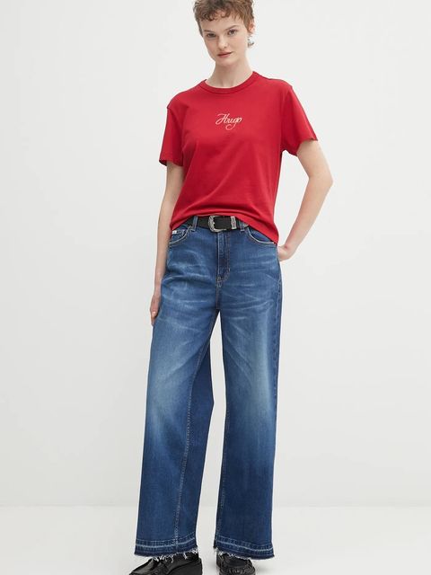 HUGO t-shirt bawełniany Destrel_3 - zdjęcie produktu nr 1