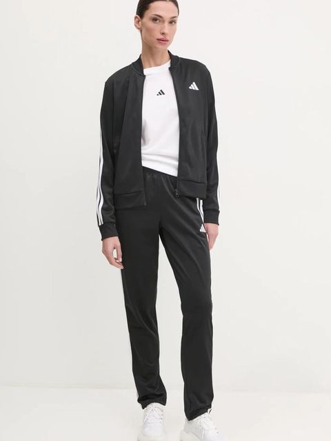 adidas dres 3-Stripes damski kolor czarny JD5434 - zdjęcie produktu nr 1