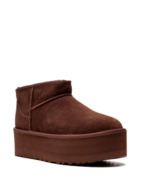 UGG Classic Ultra Mini Platform "Burnt Cedar" boots - Brown - zdjęcie produktu nr 2