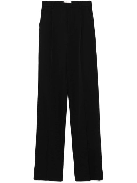 Saint Laurent grain-de-poudre trousers - Black - zdjęcie produktu nr 1