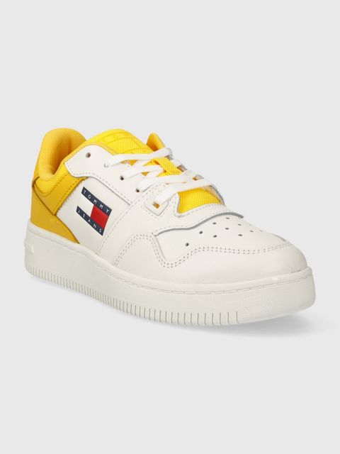 Tommy Jeans sneakersy skórzane TJW RETRO BASKET ESS
