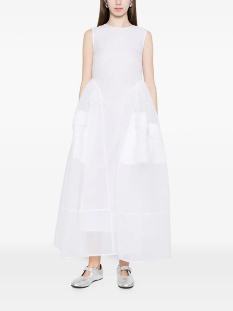 Cecilie Bahnsen pocket plumeria petit dress - Grey - zdjęcie produktu nr 2