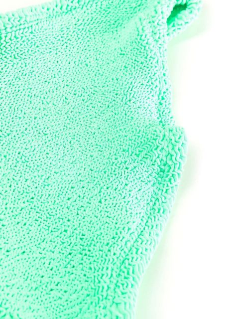Hunza G Juno crinkle bikini - Green