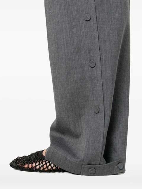 Jil Sander buttoned trousers - Grey