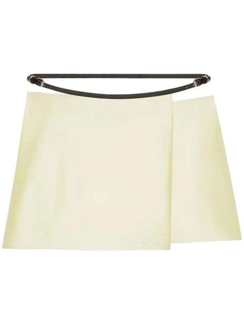 Givenchy satin mini skirt - Yellow - zdjęcie produktu nr 1