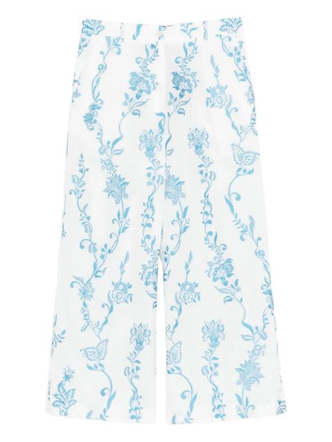 ETRO floral trousers - White - zdjęcie produktu nr 1