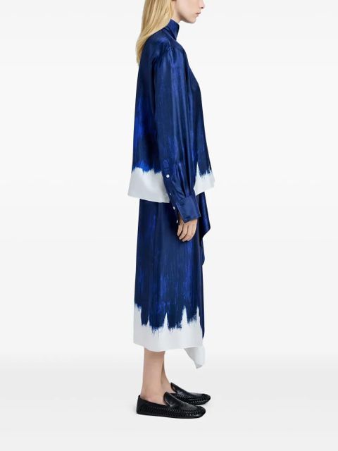 Proenza Schouler silk skirt - Blue