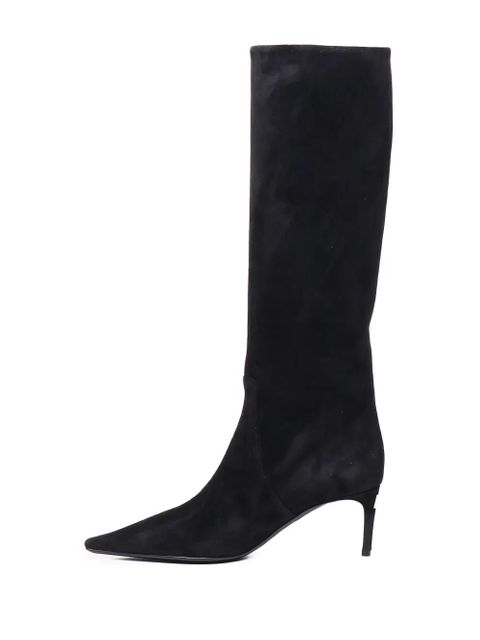 Dolce & Gabbana 70mm suede knee-high boots - Black