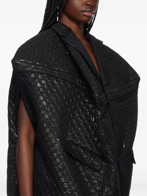 Comme Des Garçons single-breasted gilet - Black - zdjęcie produktu nr 1
