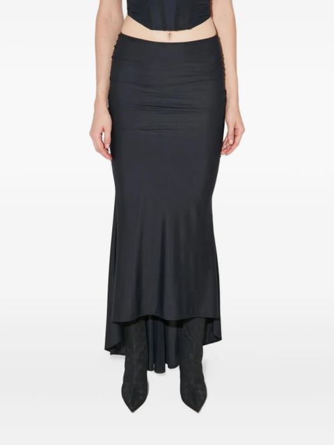 MISBHV Pandora gathering midi skirt - Black - zdjęcie produktu nr 1