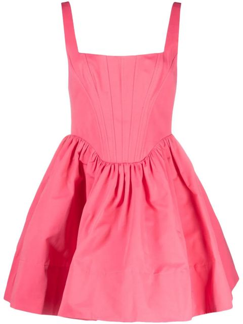 STAUD Landscape corset minidress - Pink - zdjęcie produktu nr 1