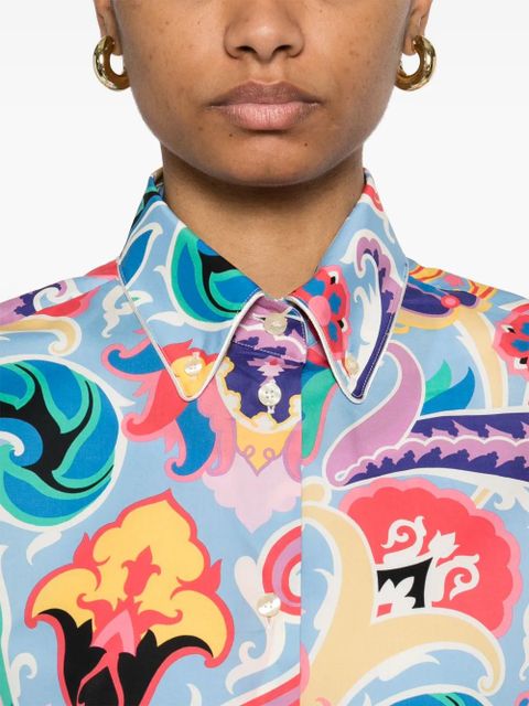 ETRO paisley-print shirt - Pink