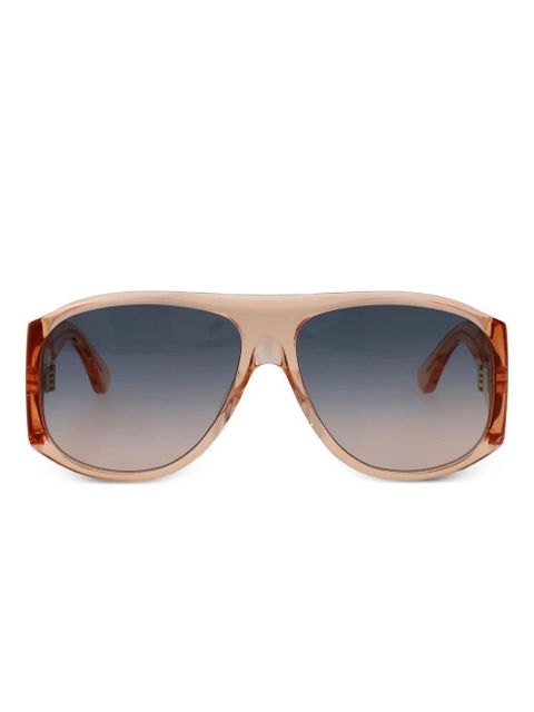Chloé Eyewear round-frames sunglasses - Neutrals - zdjęcie produktu nr 1