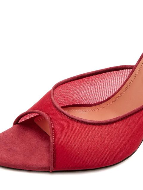 Amina Muaddi 95mm Alexa sandals - Red