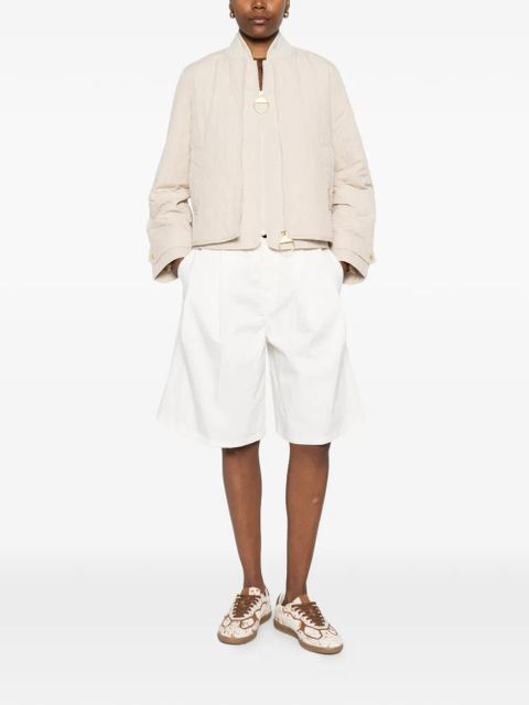 Barbour quilted zip-up jacket - Neutrals - zdjęcie produktu nr 2