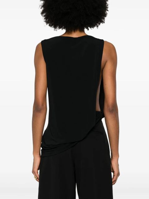Jacquemus Le Haute Peplo top - Black