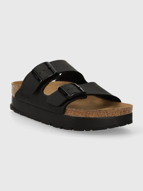 Birkenstock klapki BIRKENSTOCK X PAPILLIO Arizona Platform Flex damskie kolor czarny 1027395