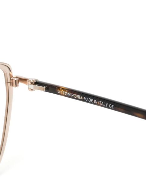 TOM FORD Eyewear butterfly-frame optical glasses - Brown - zdjęcie produktu nr 2