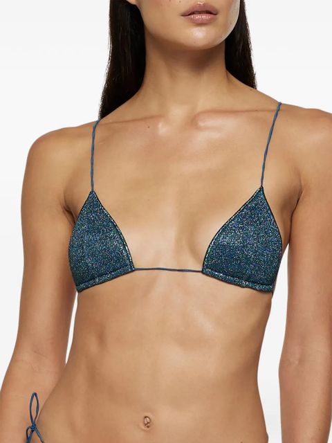 Oséree Lumière tie bikini - Blue - zdjęcie produktu nr 2
