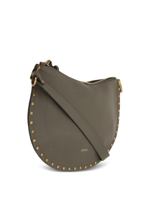 ISABEL MARANT Oskan half-moon studded tote bag - Green - zdjęcie produktu nr 1