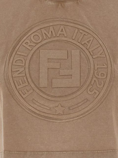 FENDI 3D Roma t-shirt - Brown - zdjęcie produktu nr 2